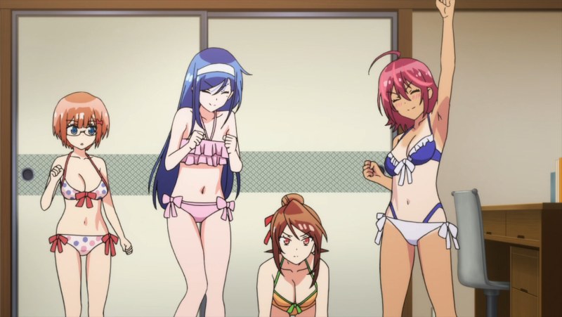 Women's little boobs sideways