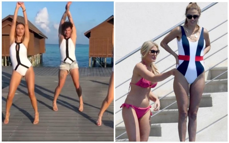 Victoria Bonya in a swimsuit 2021