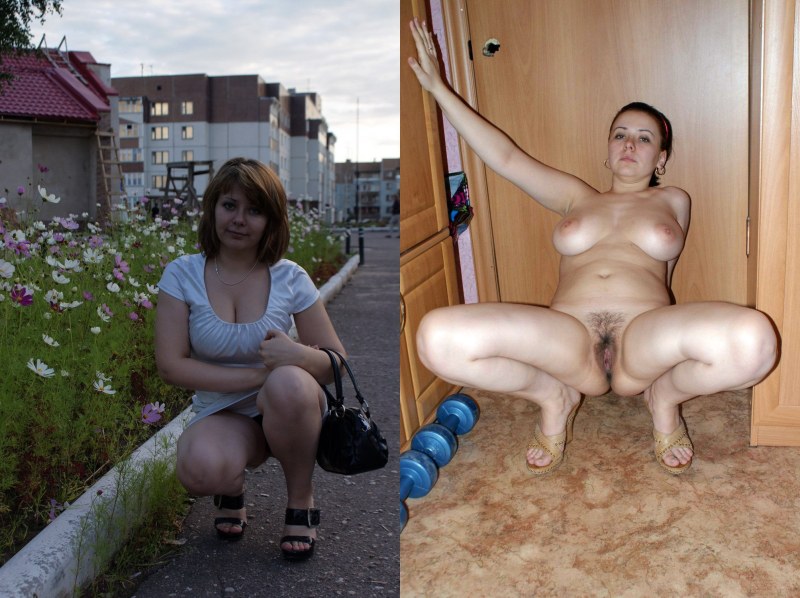 Girls undress and show