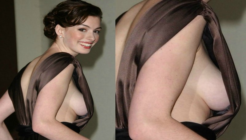 Anne Hathaway Tits size