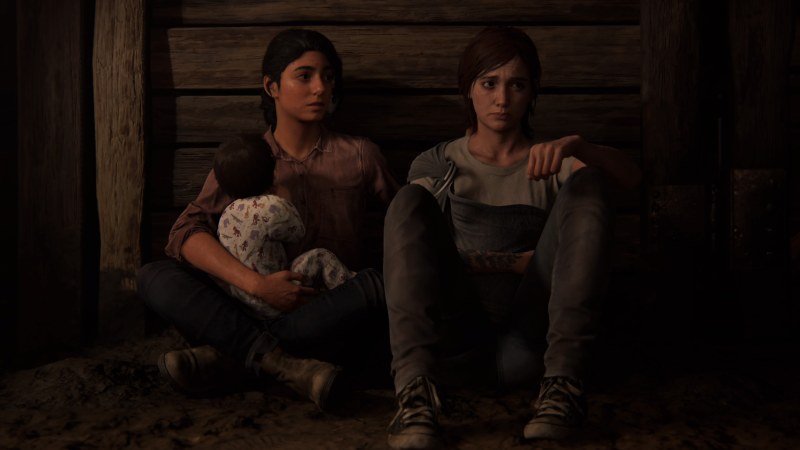 The Last of Us Ellie and Dina