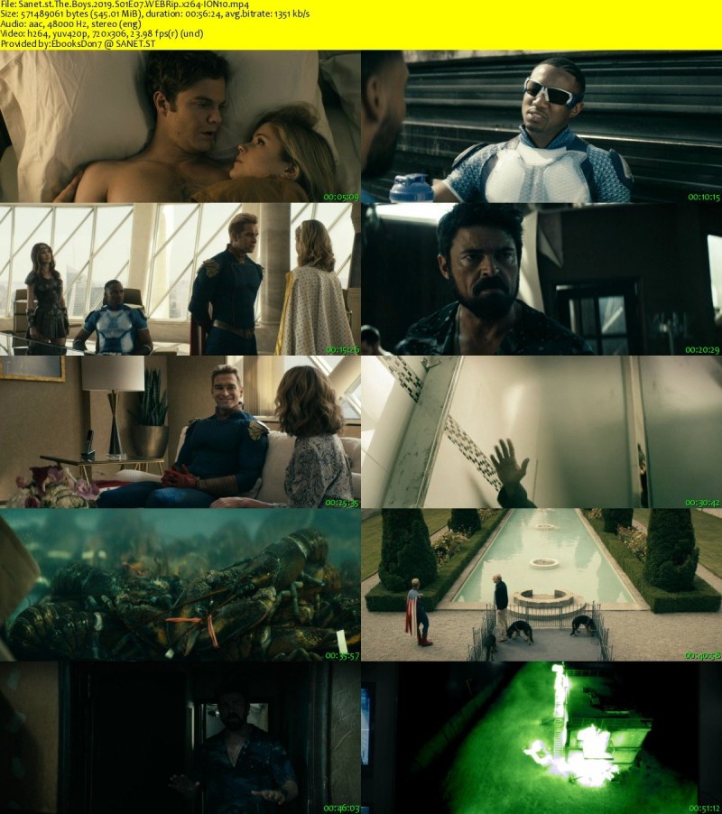 The Boys series deadly cunnilingus