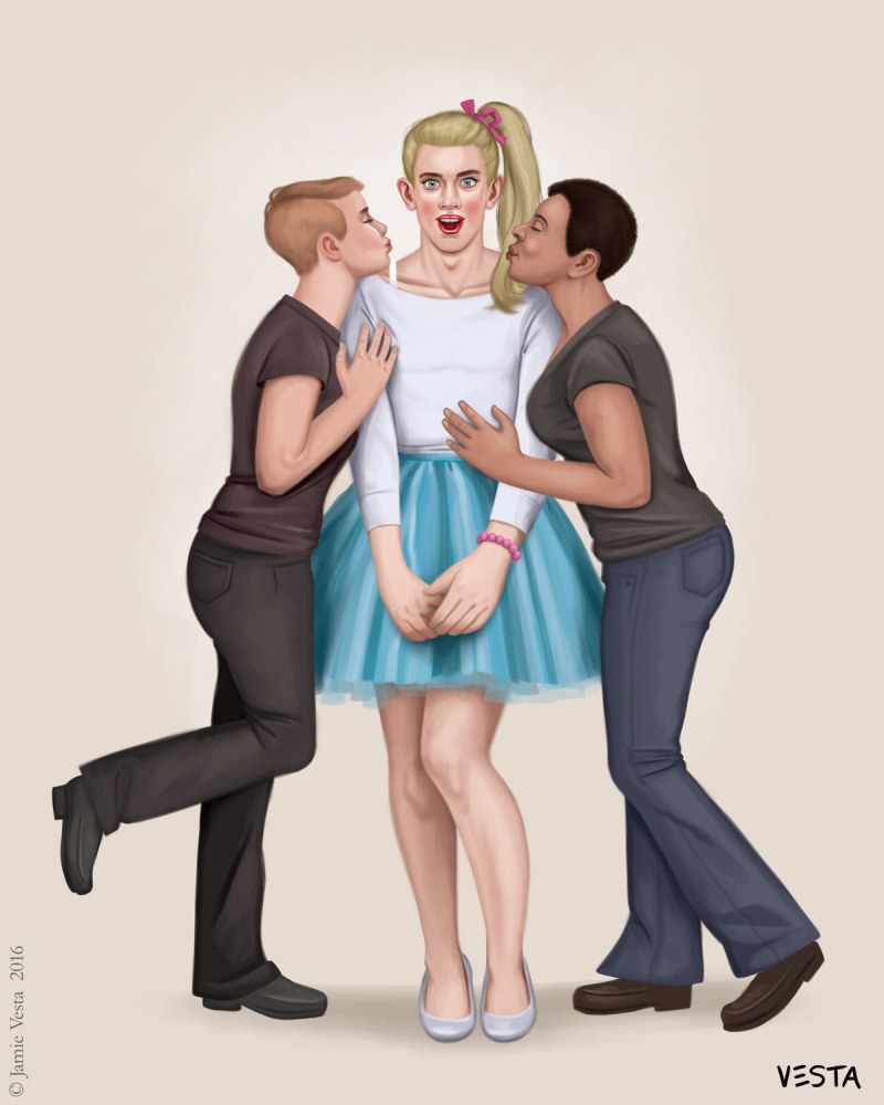 Super Lovers Haru and Ren Kiss