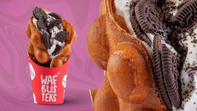 Belgian waffles Vector