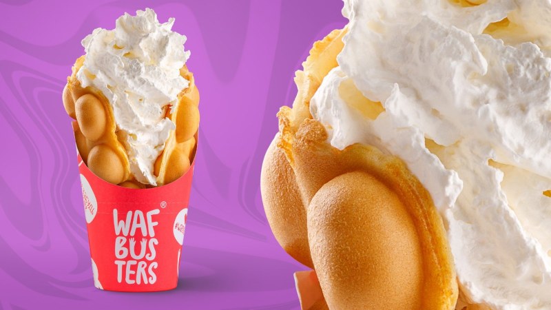 Bubble Waffle ice cream