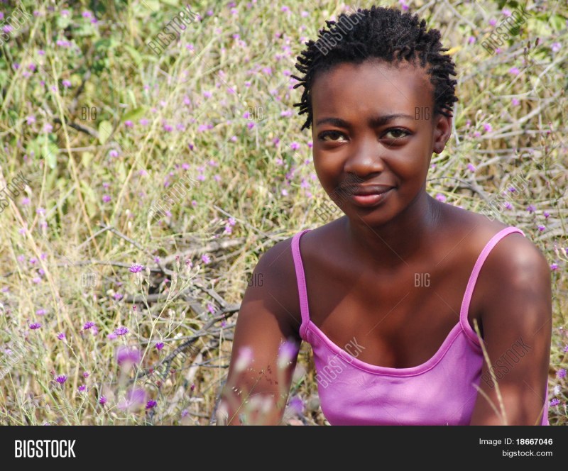 Blonde with Negro in Africa