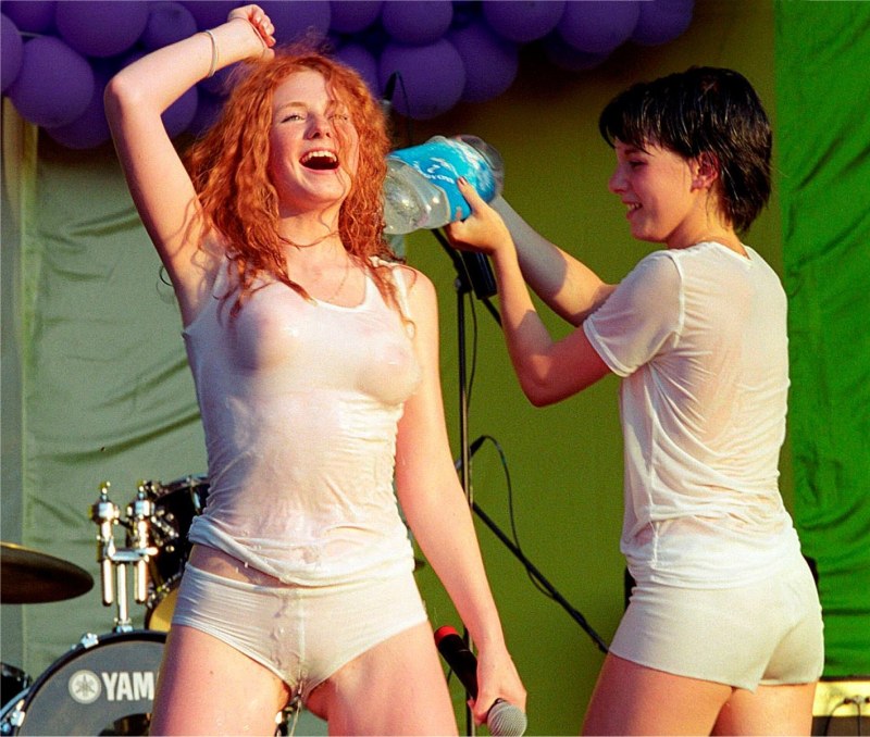 Anime girls in shorts