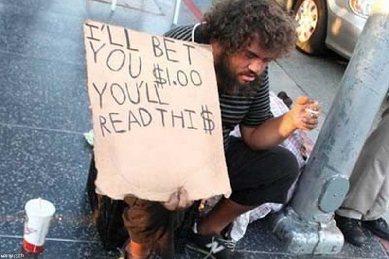 Homeless young girls