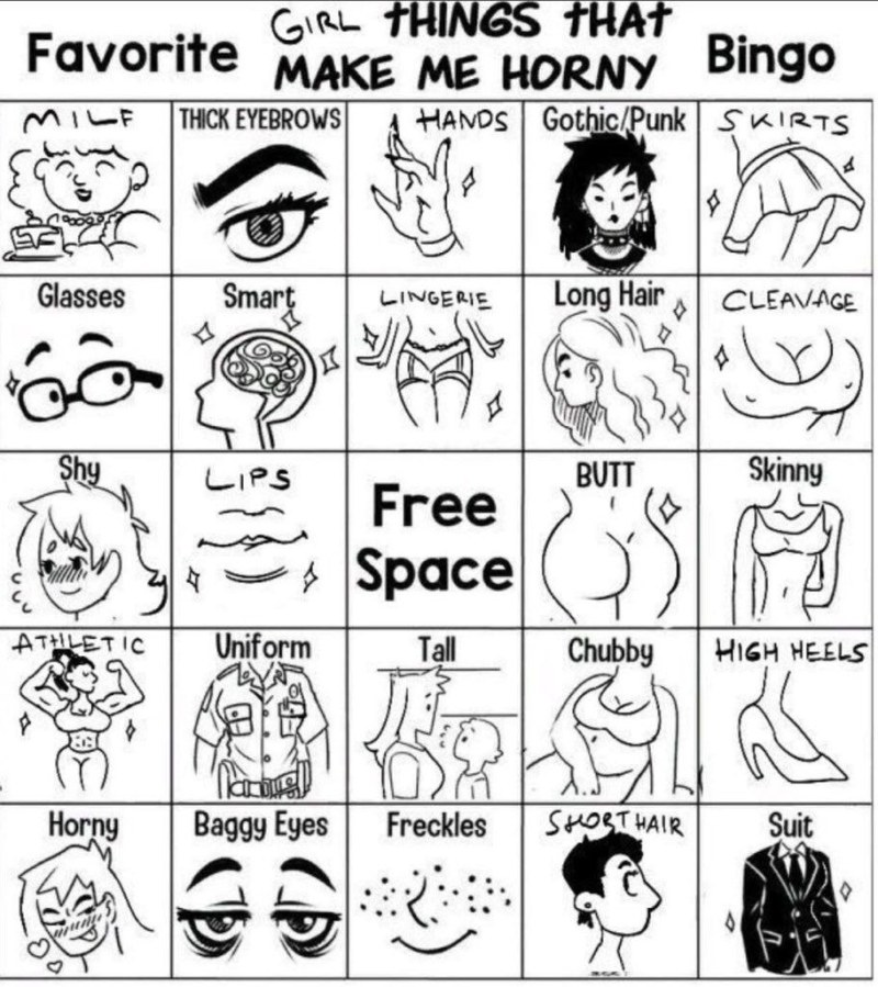 Horney Bingo