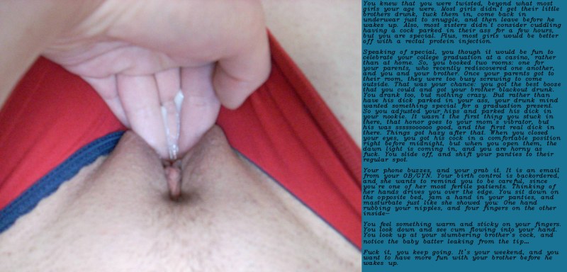 Girl flows from excitement