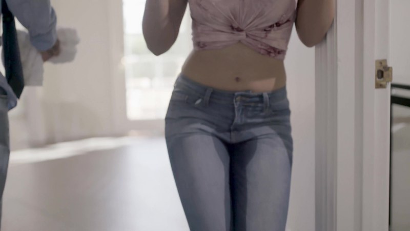 I finished right in pants