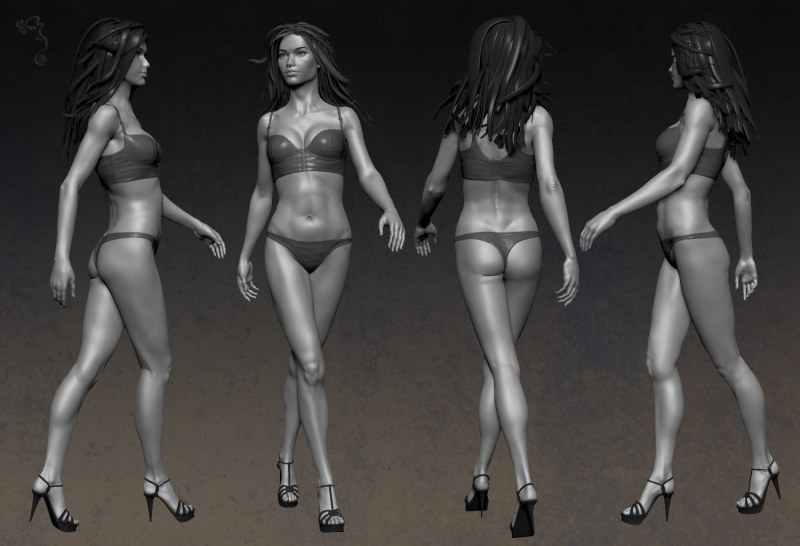 Modeling the female body