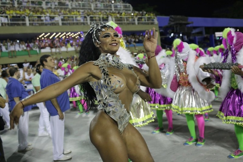 Carnival in Rio de Janeiro naked