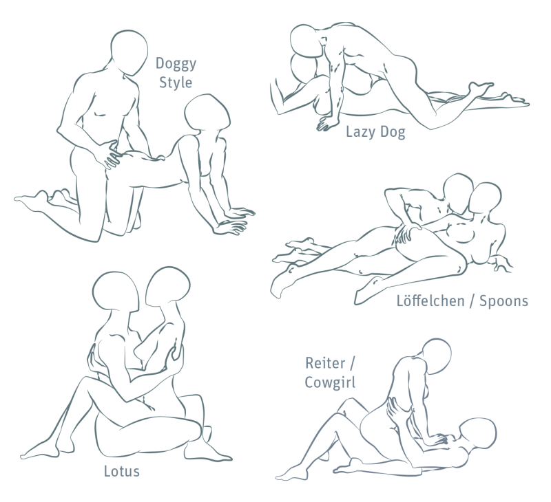 The most beautiful erotic poses