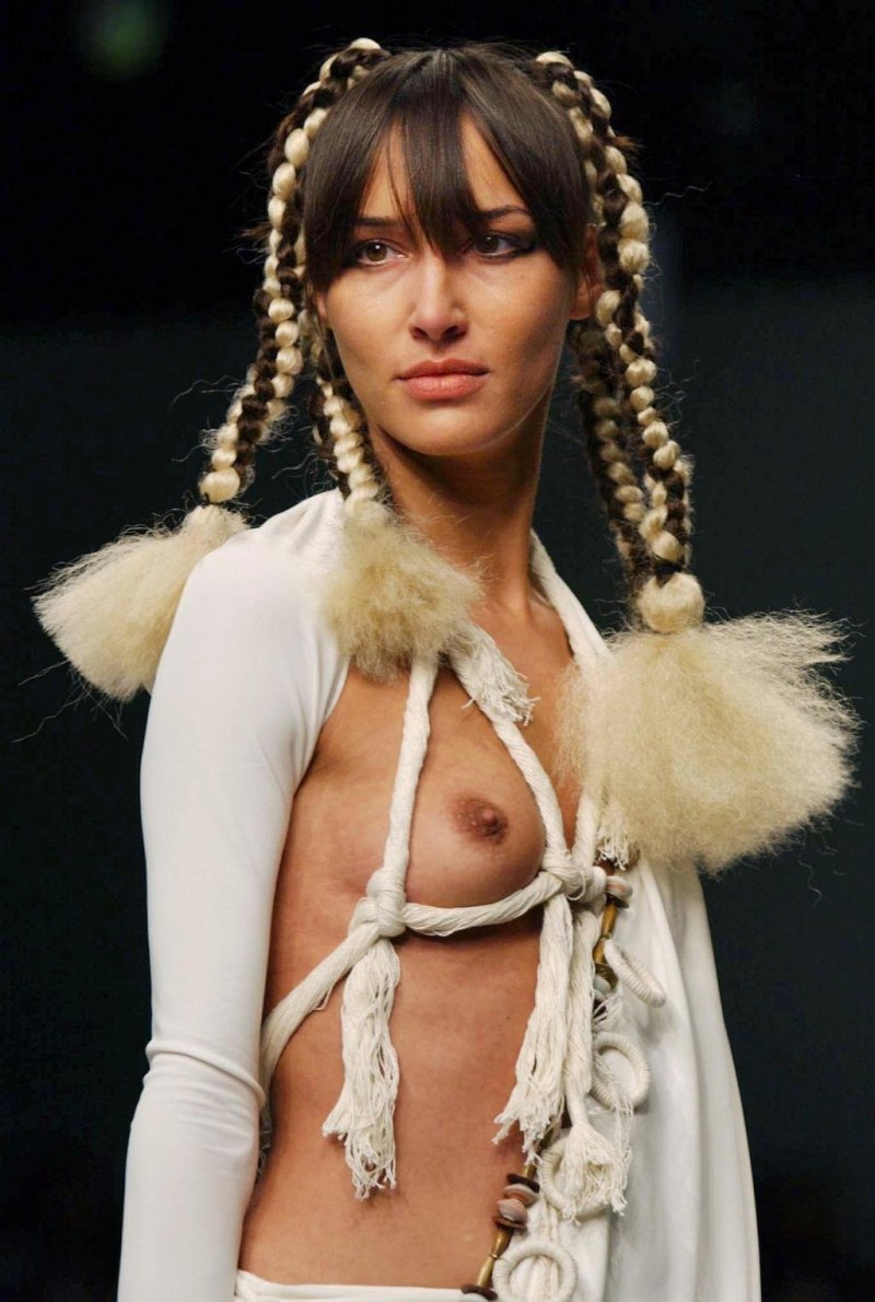Nudity on fashion shows