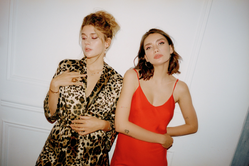 Karina Istomin and Ksyusha Dukalis