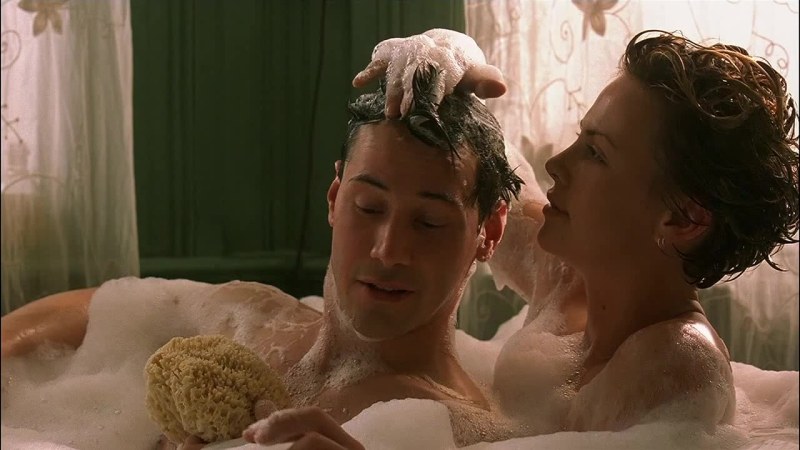 Man and woman in bed