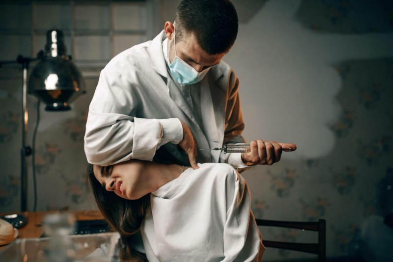 Psychiatric hospital injections