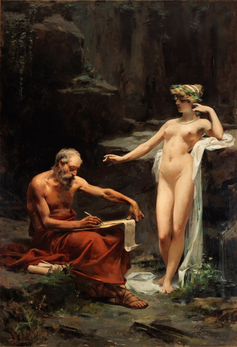 Numa Pompilius and Nymph Egery