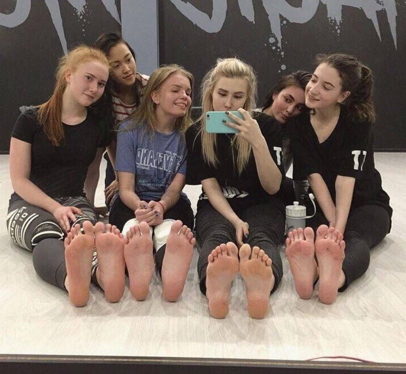 Women's naked priests on the playground