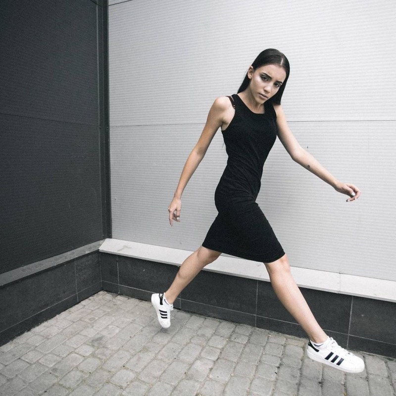 Naked man on Red Square