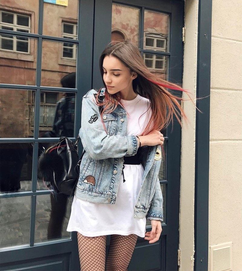 Sasha Chistova is thin