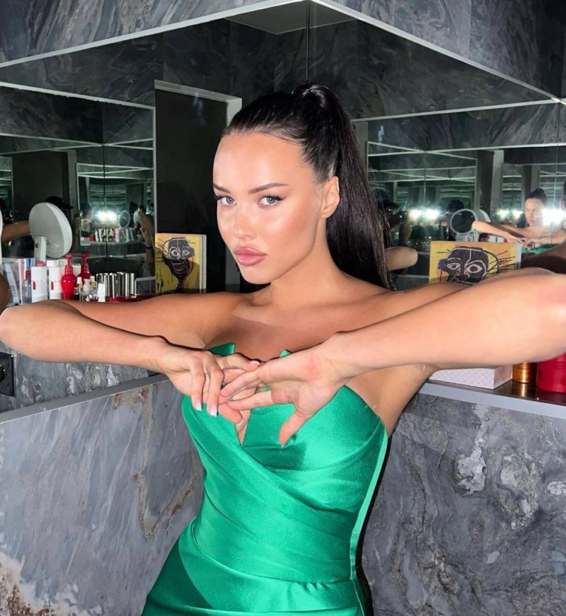 Anastasia Volkonskaya Reshetova in underwear