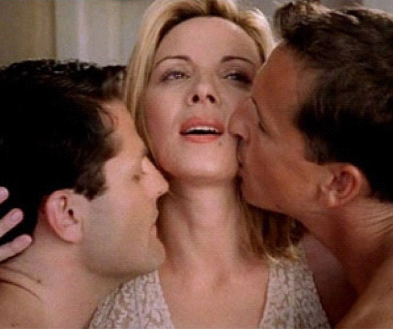 Threesome adult women