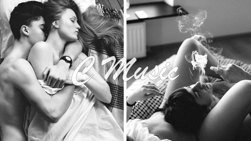 Photo shoot in bed for two