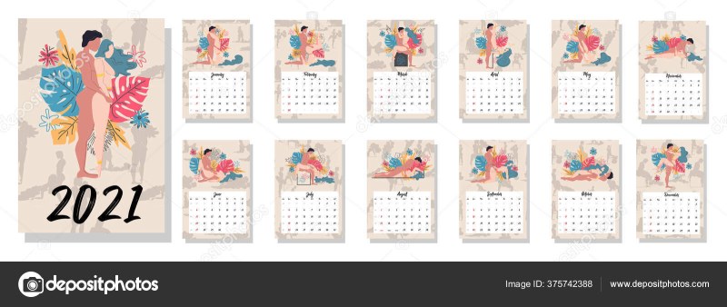 Beautiful calendar for 2021