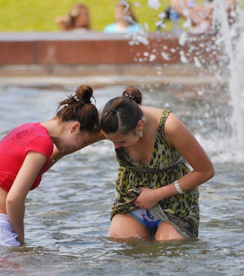 I lit up transparent panties