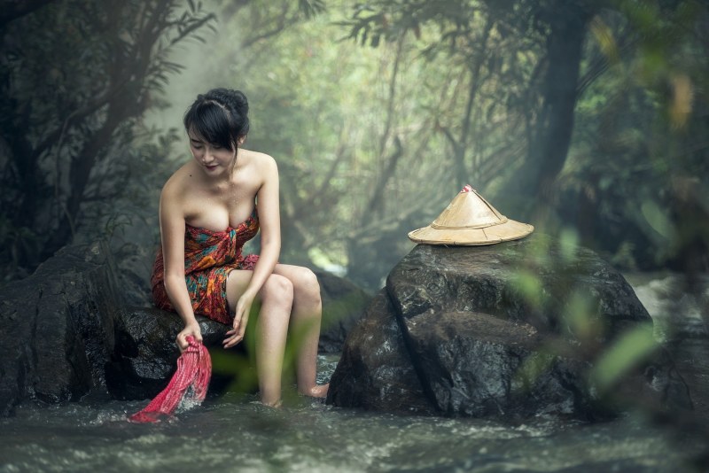 Vietnam Girl photo shoot