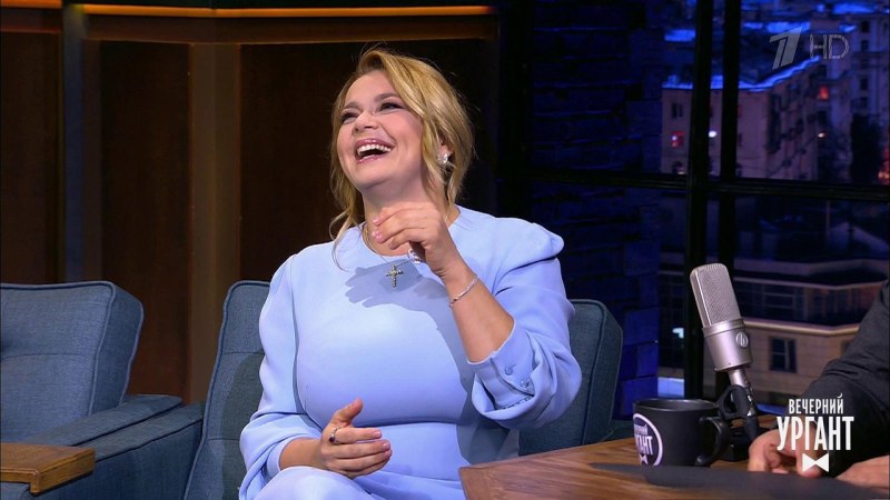 Irina Pegova Evening Urgant 2020