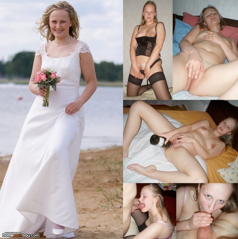 Dressed undressed Japanese brides