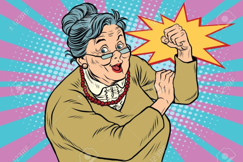 Old Lady in the Park