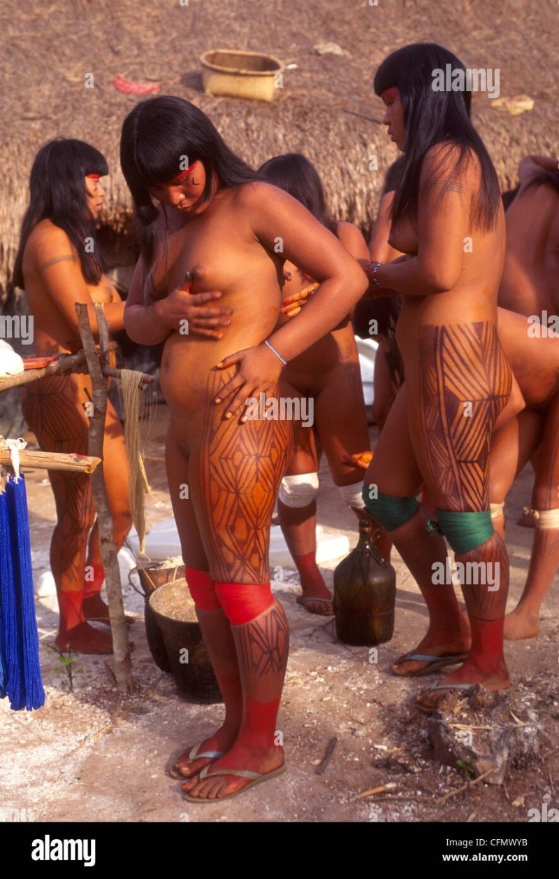 Naked Indian tribes