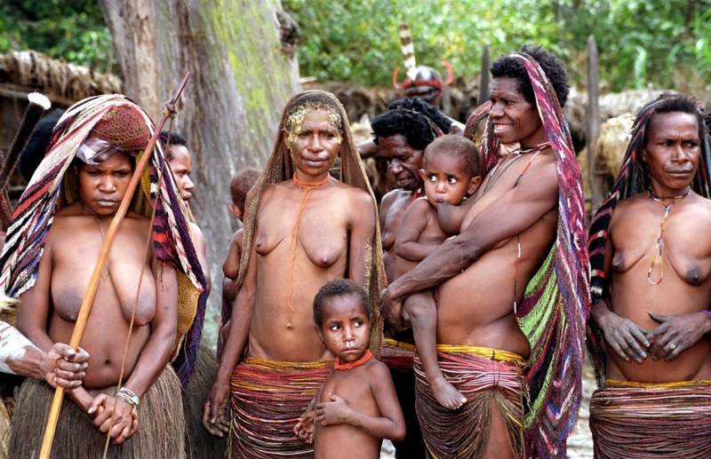 Beautiful naked natives