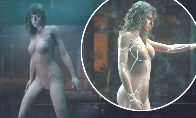 Taylor Swift Naked in films