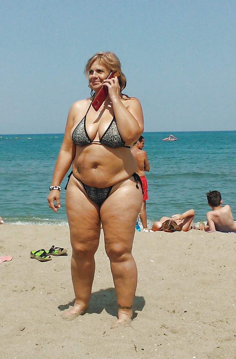 Mature on the beach of Novosibirsk