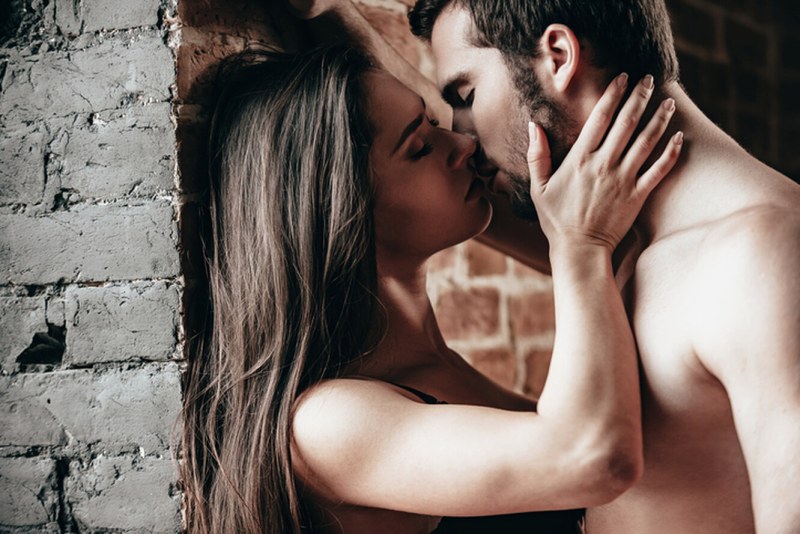 The man takes possession of the woman