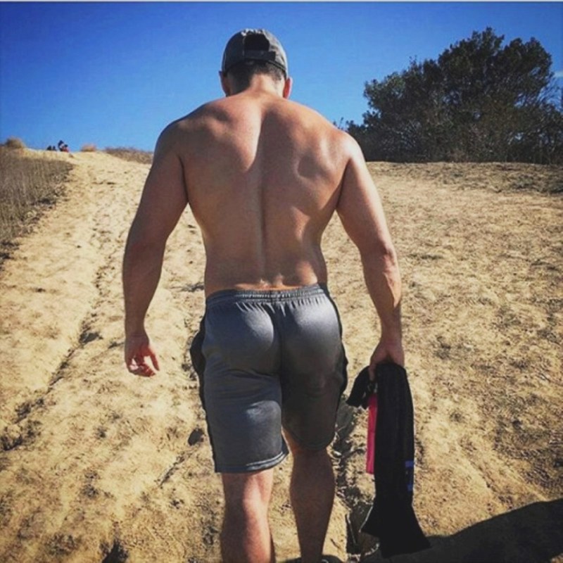 Member in panties of thongs