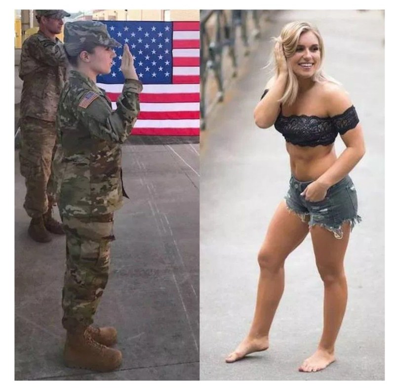 Military uniform of an American