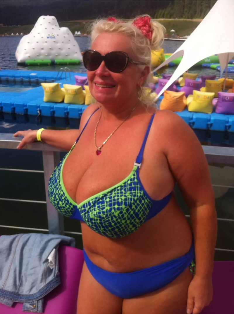 Older women in swimsuits