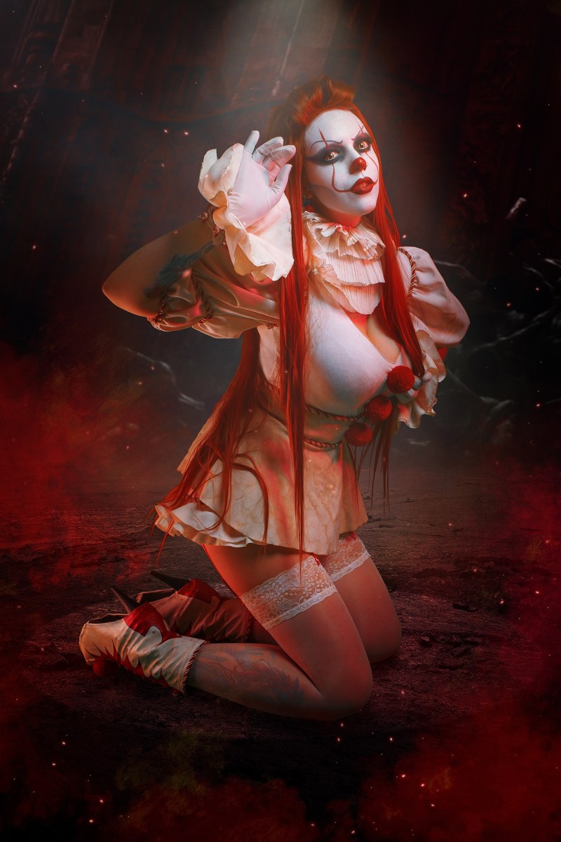 Clown erotic costume