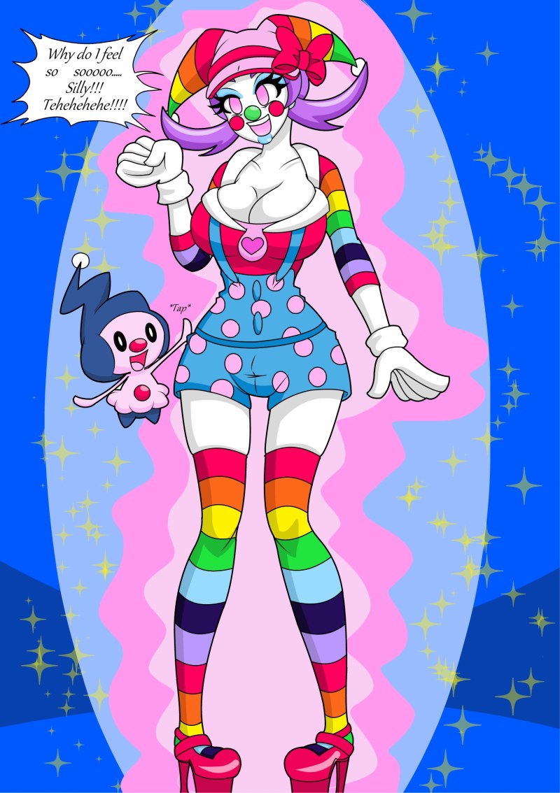 Clown erotic costume
