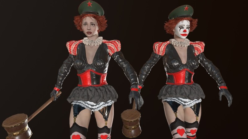 Naked clowness Pennyiz