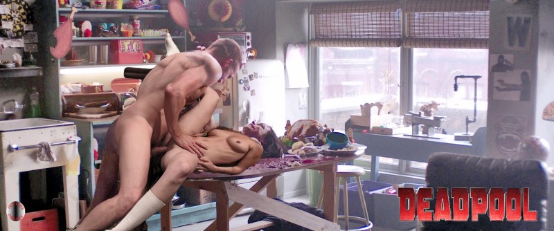 Naked Vanessa from the Dadpool movie