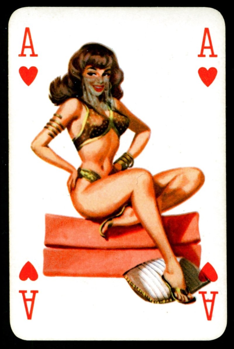 Photo of pornographic cards