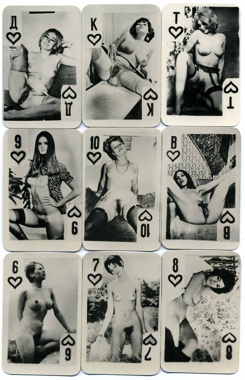 Playing cards Naked guys