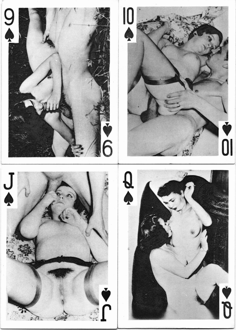 Vintage Vive Les Girls Nude Playing Card Still Sealed